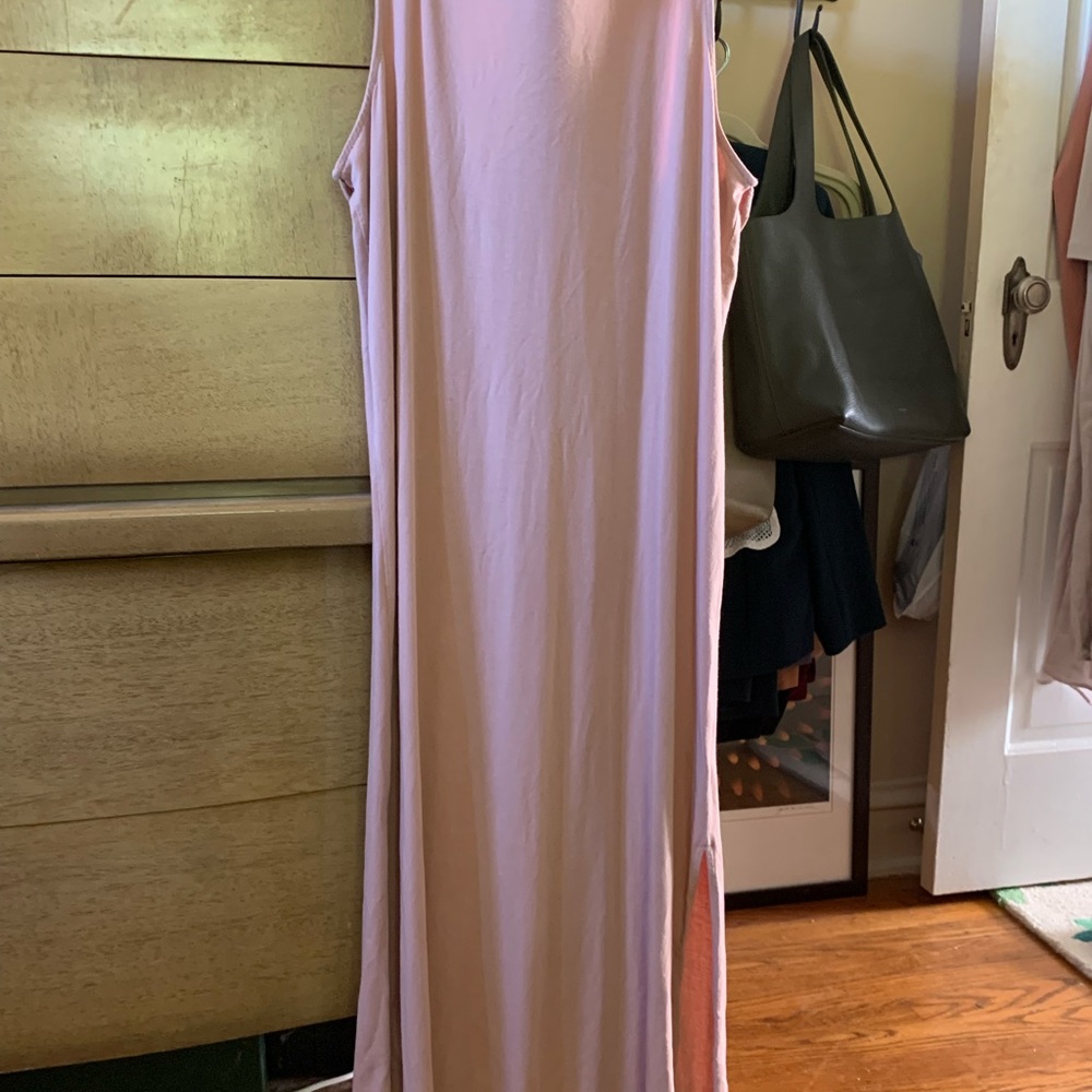 Cuyana back tie dress